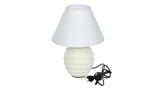 Belinay Table Lamp (White Finish) by Urban Ladder - Design 1 Side View - 315989