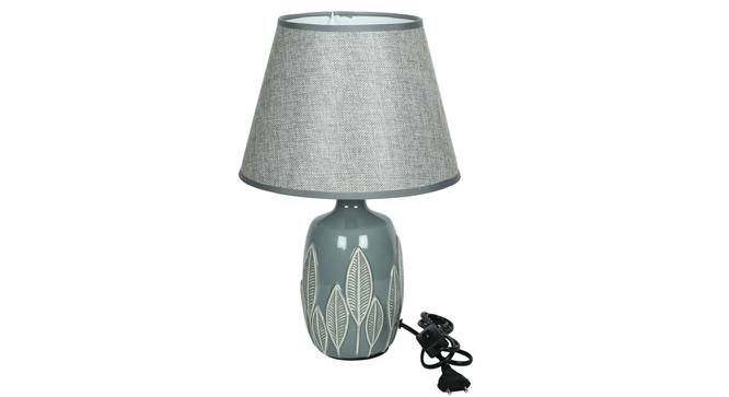 Beren Table Lamp (Grey Finish) by Urban Ladder - Design 1 Side View - 316001