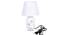 Ela Table Lamp (White Finish) by Urban Ladder - Design 1 Side View - 316004