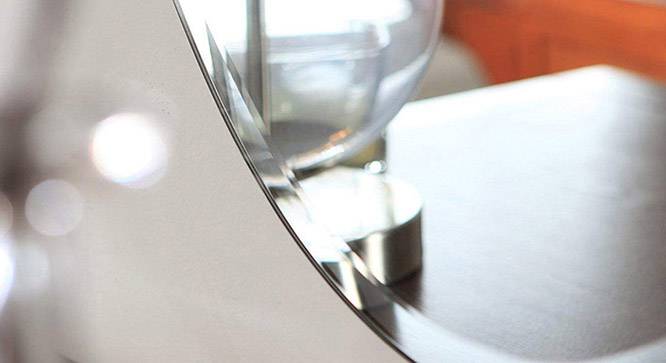 Danica Bathroom Mirror (Silver) by Urban Ladder - Front View Design 1 - 316301