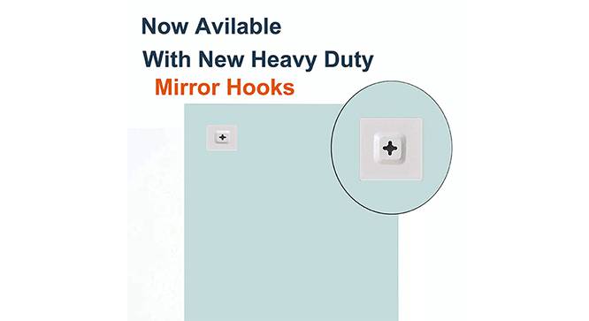 Daria Bathroom Mirror (Silver) by Urban Ladder - Front View Design 1 - 316304