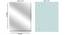 Daria Bathroom Mirror (Silver) by Urban Ladder - Design 1 Side View - 316305