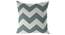 Chevron Cushion Cover - Set Of 2 (Lime Green, 41 x 41 cm  (16" X 16") Cushion Size) by Urban Ladder - Front View Design 1 - 316378
