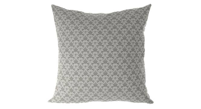 Gardenia Cushion Cover - Set Of 2 (Grey, 41 x 41 cm  (16" X 16") Cushion Size) by Urban Ladder - Front View Design 1 - 316419