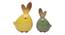 Bir Showpiece - Set Of 2 (Yellow) by Urban Ladder - Design 1 Full View - 316574