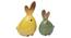 Bir Showpiece - Set Of 2 (Yellow) by Urban Ladder - Front View Design 1 - 316575