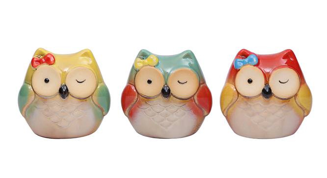 Dharma Showpiece - Set Of 3 by Urban Ladder - Design 1 Full View - 316692