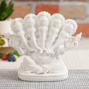 Ganesha Idols Design Multi Coloured Resin Showpiece