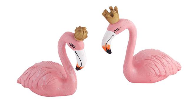 Lavy Showpiece - Set Of 2 (Pink) by Urban Ladder - Front View Design 1 - 317082