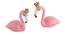 Lavy Showpiece - Set Of 2 (Pink) by Urban Ladder - Front View Design 1 - 317082