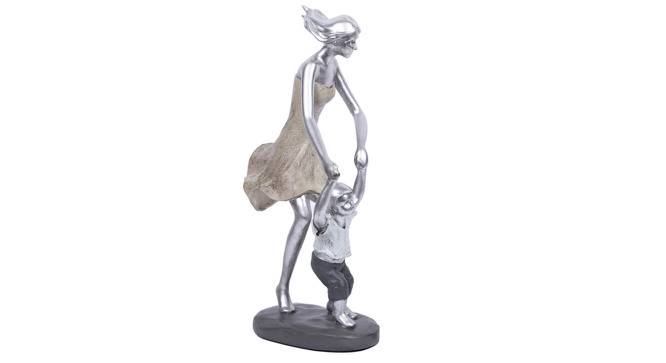 Maira Statue (Silver) by Urban Ladder - Front View Design 1 - 317118