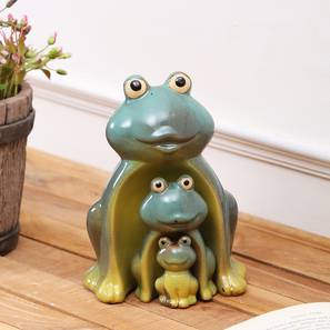 Green Ceramic Showpiece