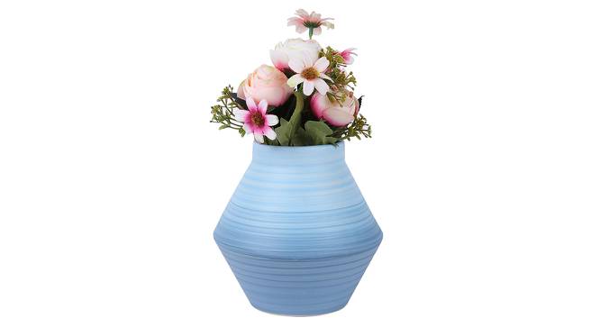 Viggo Vase (Blue) by Urban Ladder - Design 1 Full View - 317613