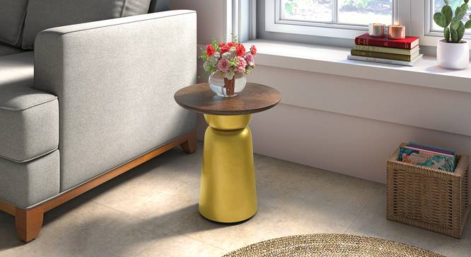 Rostrum Side Table (Tall Size) by Urban Ladder - Full View - 317618