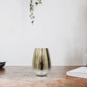 Flower Pot Decor Design Gold Metal  Vase