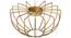 Berilo Tea light Holder (Gold) by Urban Ladder - Cross View Design 1 - 317665