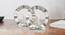 Asya Candle Holder (Silver) by Urban Ladder - Front View Design 1 - 317746