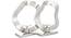 Asya Candle Holder (Silver) by Urban Ladder - Cross View Design 1 - 317747