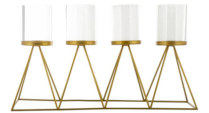 Musa Candle Holder (Gold) by Urban Ladder - Front View Design 1 - 317754
