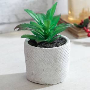 Artificial Plants Design Green Fabric Inches Artificial Plant - Set of