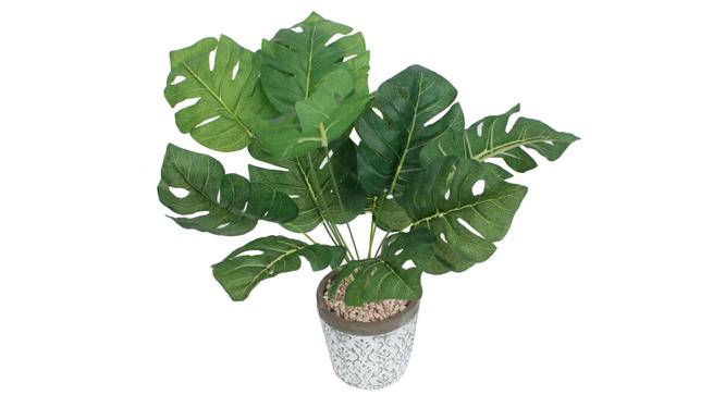 Matilde Artificial Plant With Pot (Green) by Urban Ladder - Front View Design 1 - 317876