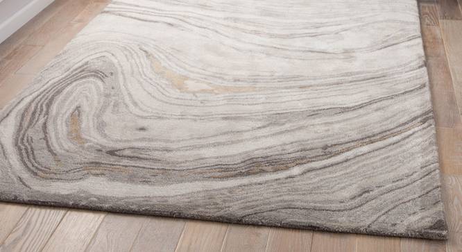Musavvari Hand Tufted Carpet (Ashwood, 244 x 335 cm (96" x 131") Carpet Size) by Urban Ladder - Front View Design 1 - 318116