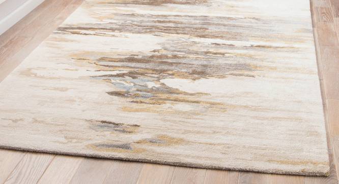 Nagma Hand Tufted Carpet (White, 244 x 335 cm (96" x 131") Carpet Size) by Urban Ladder - Front View Design 1 - 318156