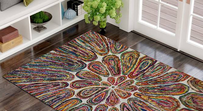 Dacey Carpet (152 x 244 cm  (60" x 96") Carpet Size, Hand Tufted Carpet Type) by Urban Ladder - Front View Design 1 - 318172