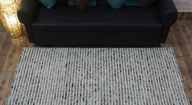 Gandar Carpet (Beige, Hand Tufted Carpet Type, 200 x 200 (79" x 79") Carpet Size) by Urban Ladder - Front View Design 1 - 318192