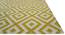 kaia Dhurrie (Yellow, 122 x 183 cm  (48" x 72") Carpet Size) by Urban Ladder - Design 1 Close View - 318206