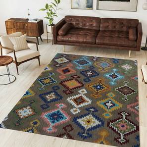 Carpets Design Multi Coloured Traditional Hand Tufted Wool Carpet