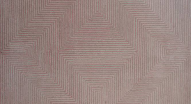 Hale Carpet (152 x 244 cm  (60" x 96") Carpet Size, Peach, Hand Tufted Carpet Type) by Urban Ladder - Design 1 Side View - 318233