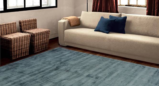 Panta Carpet (Grey, 61 x 91 cm  (24" x 36") Carpet Size, Hand Tufted Carpet Type) by Urban Ladder - Front View Design 1 - 318244