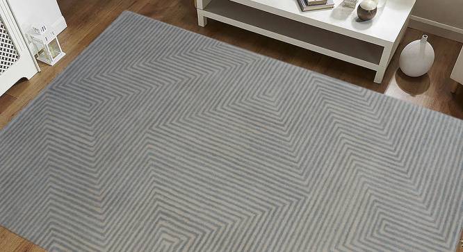 Morina Carpet (Beige, 152 x 244 cm  (60" x 96") Carpet Size, Hand Tufted Carpet Type) by Urban Ladder - Front View Design 1 - 318248