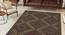 Paola Dhurrie (Brown, 122 x 183 cm  (48" x 72") Carpet Size) by Urban Ladder - Front View Design 1 - 318264