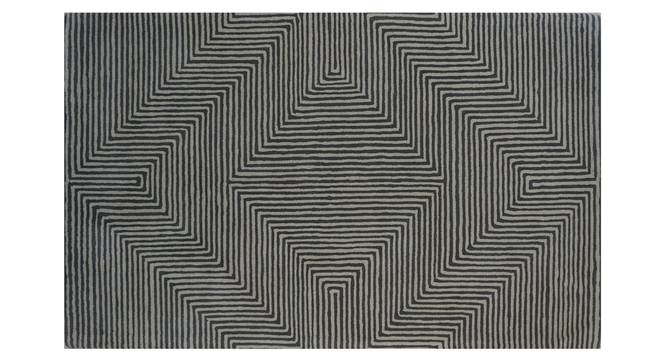 Tristen Carpet (Grey, 152 x 244 cm  (60" x 96") Carpet Size, Hand Tufted Carpet Type) by Urban Ladder - Design 1 Side View - 318293
