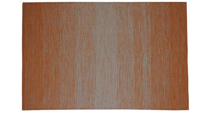 Zuri Dhurrie (Orange, 122 x 183 cm  (48" x 72") Carpet Size) by Urban Ladder - Design 1 Side View - 318297