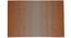 Zuri Dhurrie (Orange, 122 x 183 cm  (48" x 72") Carpet Size) by Urban Ladder - Design 1 Side View - 318297