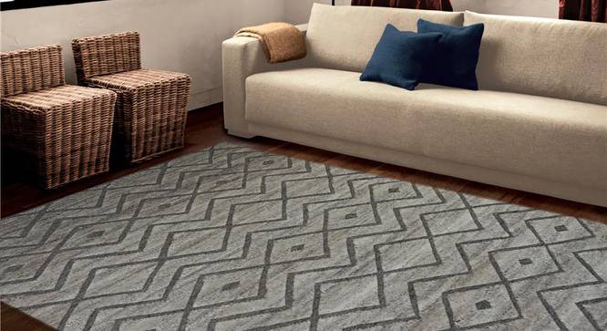Warnut Carpet (Beige, 152 x 244 cm  (60" x 96") Carpet Size, Hand Tufted Carpet Type) by Urban Ladder - Front View Design 1 - 318300