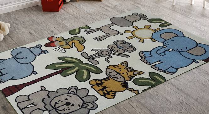 Into the Wild Kids Carpet (122 x 183 cm  (48" x 72") Carpet Size, Hand Tufted Carpet Type) by Urban Ladder - Front View Design 1 - 318364