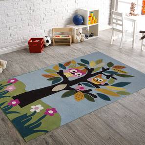 Carpet Design Only Smiles Kids Carpet (122 x 183 cm  (48" x 72") Carpet Size, Hand Tufted Carpet Type)