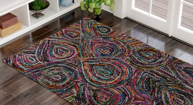 Troys Carpet (122 x 183 cm  (48" x 72") Carpet Size, Hand Tufted Carpet Type) by Urban Ladder - Front View Design 1 - 318444