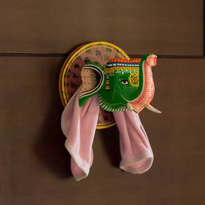 Towel Holder Design Multi Coloured Ceramic Bathroom Accessory Set