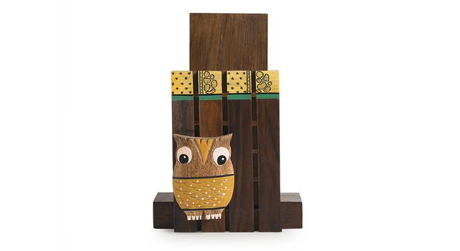 Staira Towel Holder (Brown) by Urban Ladder - Front View Design 1 - 318525