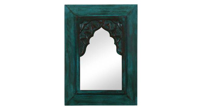 Cora Wall Mirror (Green) by Urban Ladder - Design 1 Full View - 319095
