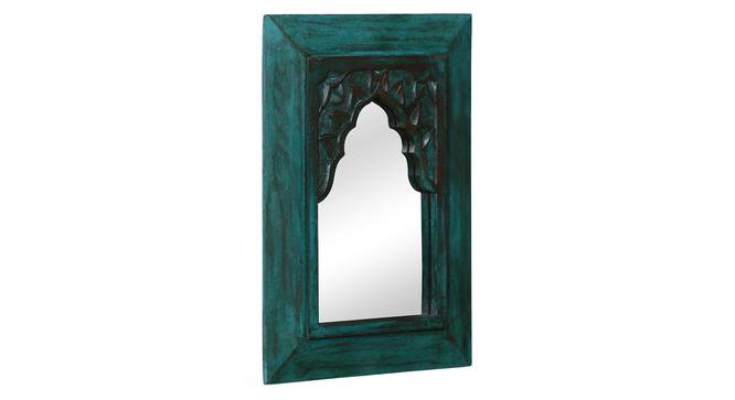 Cora Wall Mirror (Green) by Urban Ladder - Front View Design 1 - 319096