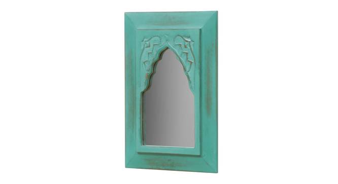 Cora Wall Mirror (Teal) by Urban Ladder - Design 1 Full View - 319098