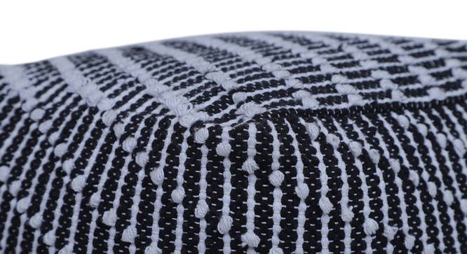Desmond Pouffe (Black) by Urban Ladder - Design 1 Top View - 319528