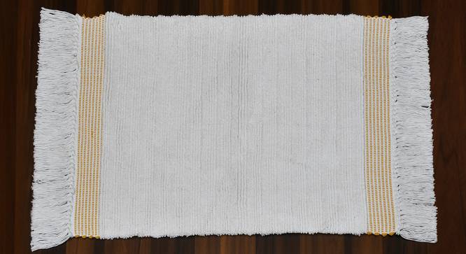 Cecelia Bath Mat (Yellow) by Urban Ladder - Cross View Design 1 - 319656