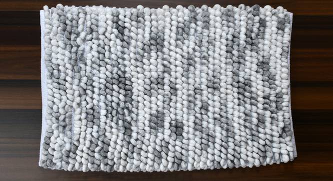 Charmine Bath Mat (Grey) by Urban Ladder - Cross View Design 1 - 319671